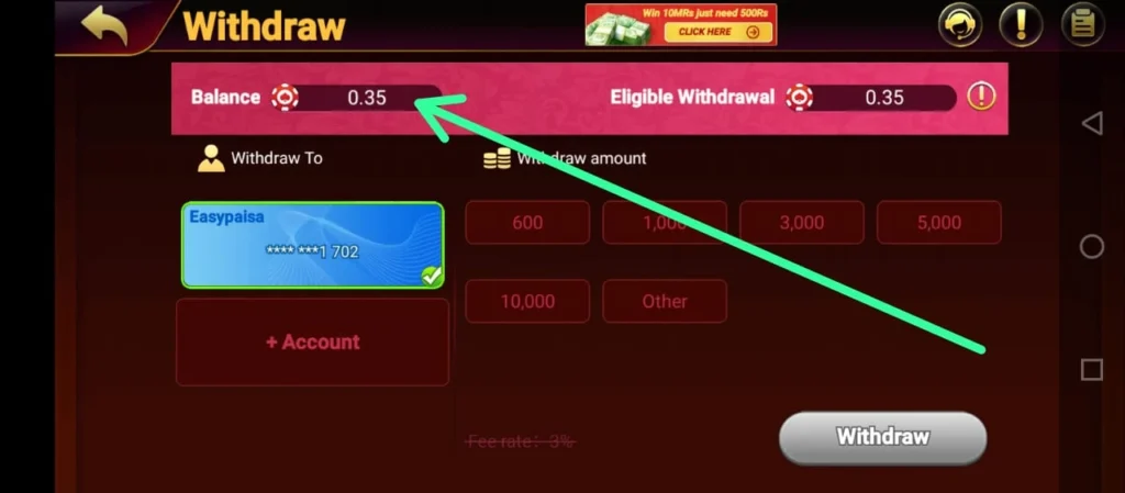 super9gamewithdraw process
